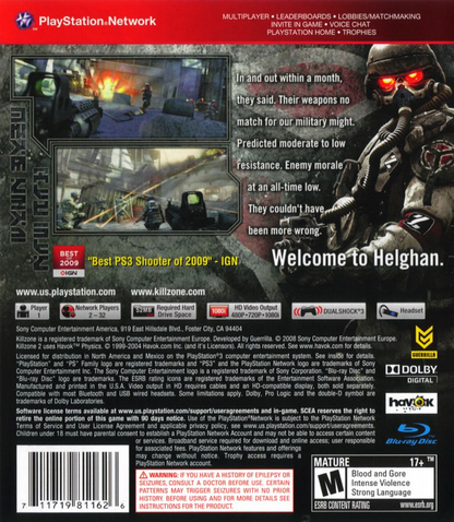 Killzone 2: Greatest Hits - PS3