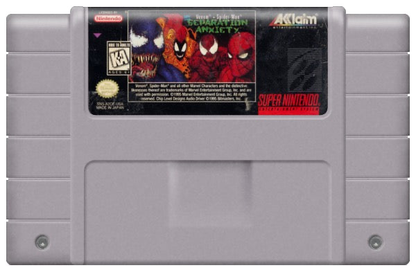 Venom/Spider-Man: Separation Anxiety - SNES