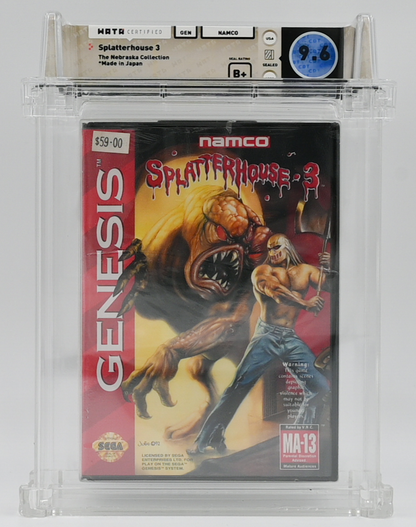 Splatterhouse 3 SEGA GENESIS 9.6 B+ - NEBRASKA COLLECTION