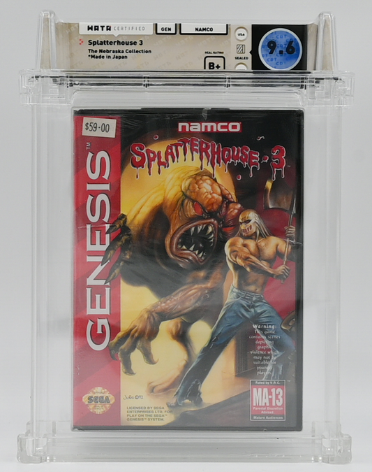 Splatterhouse 3 SEGA GENESIS 9.6 B+ - NEBRASKA COLLECTION
