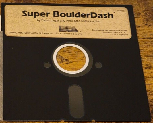 Super Boulder Dash - Commodore 64