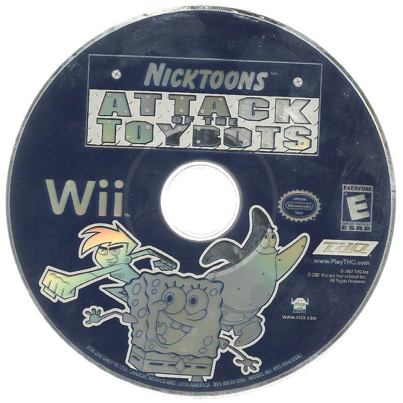 Nicktoons: Attack of the Toybots - Wii