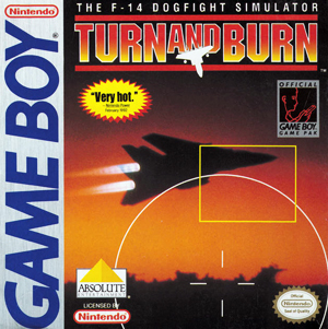 Turn and Burn: The F-14 Dogfight Simulator - Game Boy