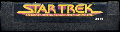 Star Trek: Strategic Operations Simulator - Atari 2600