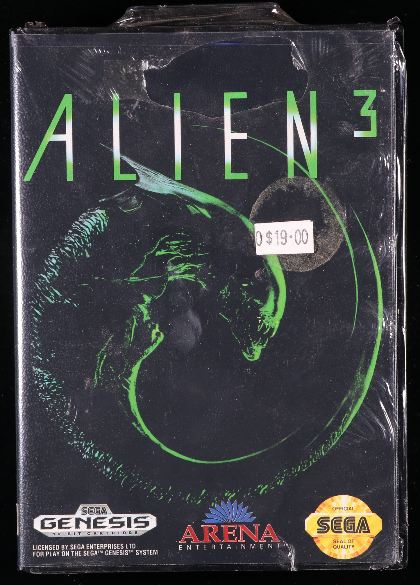 Alien 3 SEGA GENESIS 9.4 B - NEBRASKA COLLECTION