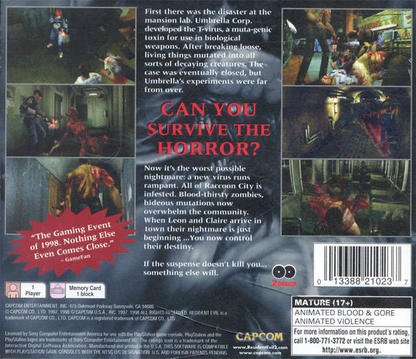 Resident Evil 2 - PS1