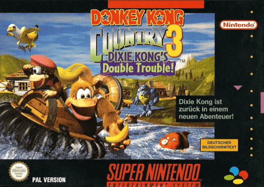 Donkey Kong Country 3: Dixie Kong's Double Trouble! - SNES