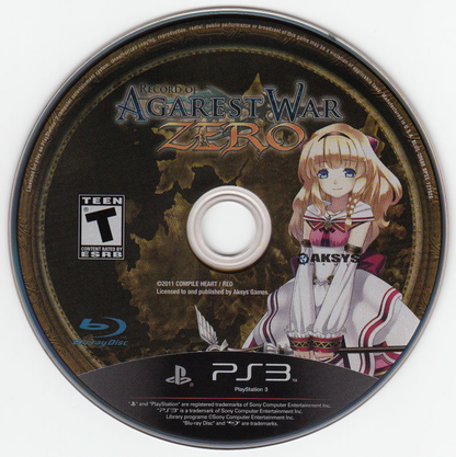 Record of Agarest War: Zero - Limited Edition - PS3
