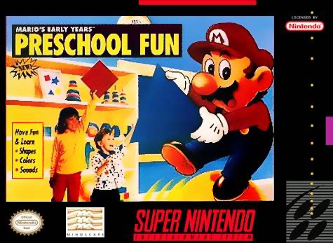 Mario's Early Years Preschool Fun - SNES