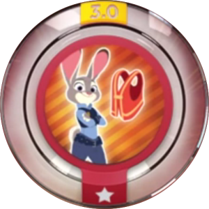 Round Power Disc | Meter Maid Judy - Disney Infinity 3.0