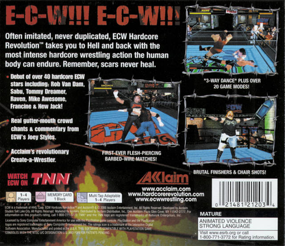 ECW: Hardcore Revolution - PS1