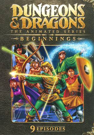 Dungeons & Dragons: The Animated Series: Beginnings 9 Episodes - DVD