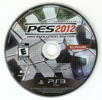 PES: Pro Evolution Soccer 2012 - PS3