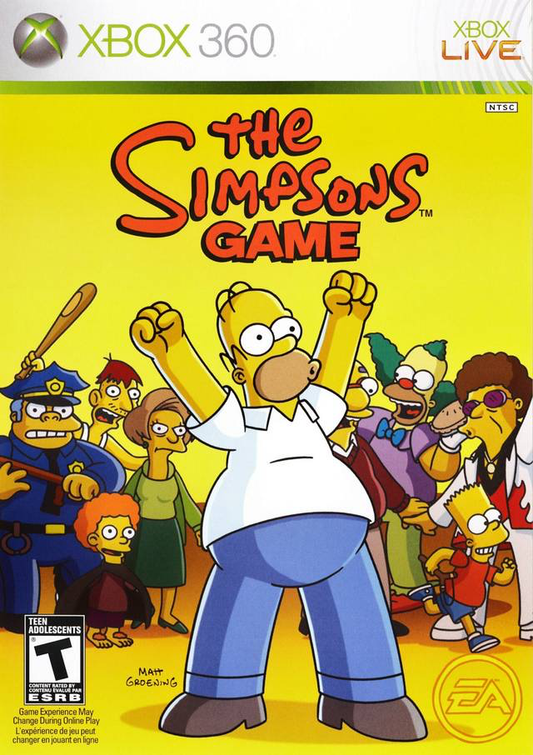 Simpsons Game, The - Xbox 360