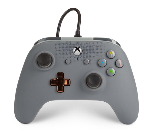 Power A Enhanced Wired Controller Zen Gray - Xbox One