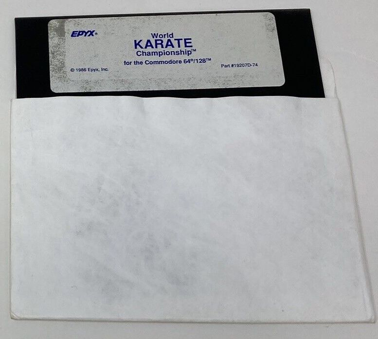World Karate Championship - Commodore 64