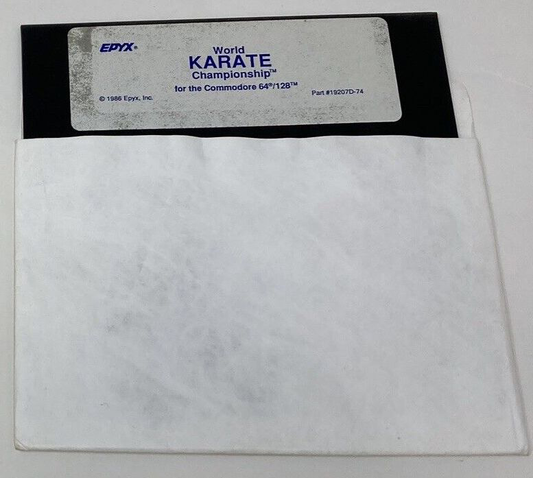 World Karate Championship - Commodore 64