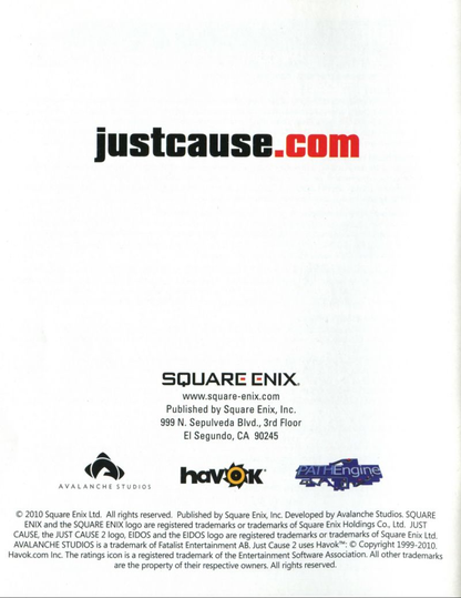 Just Cause 2 - PS3
