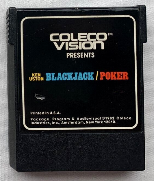 Ken Uston Blackjack-Poker - Colecovision