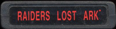 Raiders of the Lost Ark ("Raiders Lost Ark") - Atari 2600