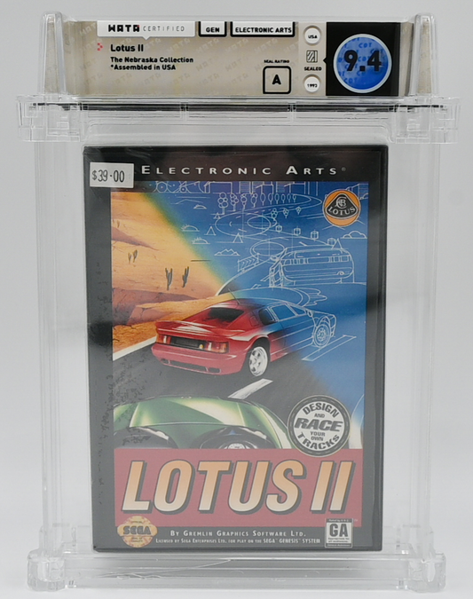 Lotus II SEGA GENESIS 9.4 A - NEBRASKA COLLECTION