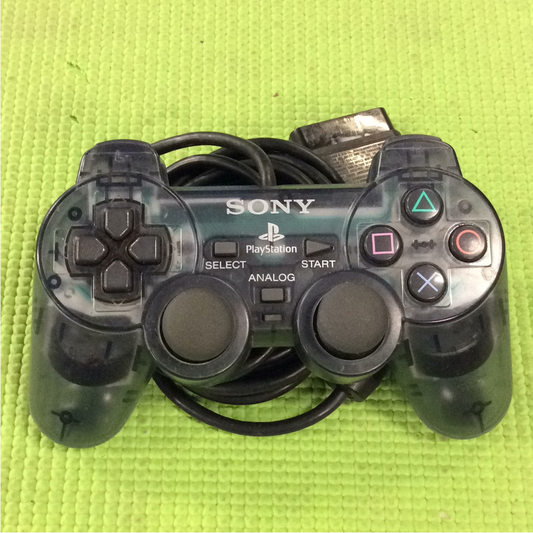 Official DualShock 2 Wired Controller | Clear Gray - PS2