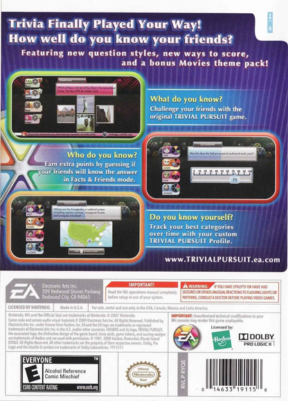 Trivial Pursuit - Wii