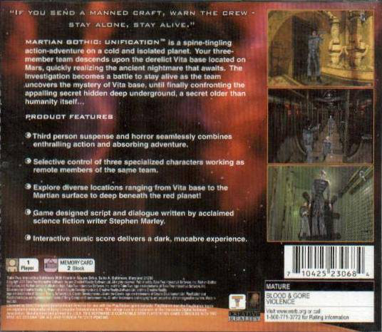 Martian Gothic: Unification - PS1