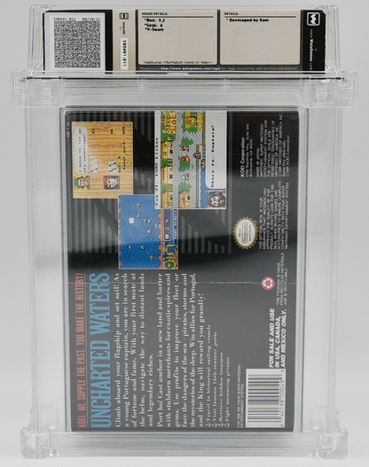 Uncharted Waters SNES 9.2 A - NEBRASKA COLLECTION