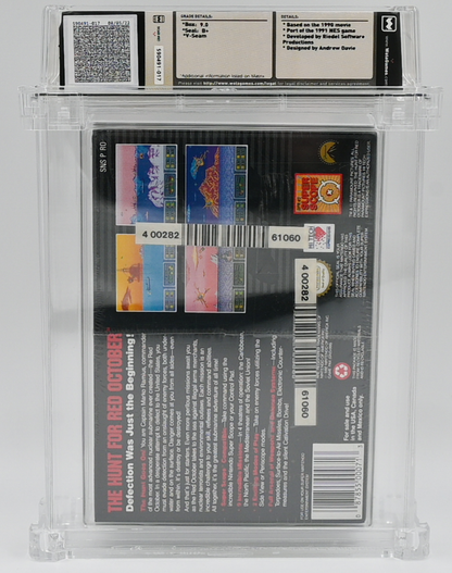 The Hunt for Red October SNES 9.0 B+ - NEBRASKA COLLECTION