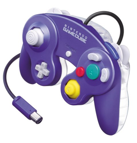 Wired Official Controller | Indigo/Clear - Gamecube