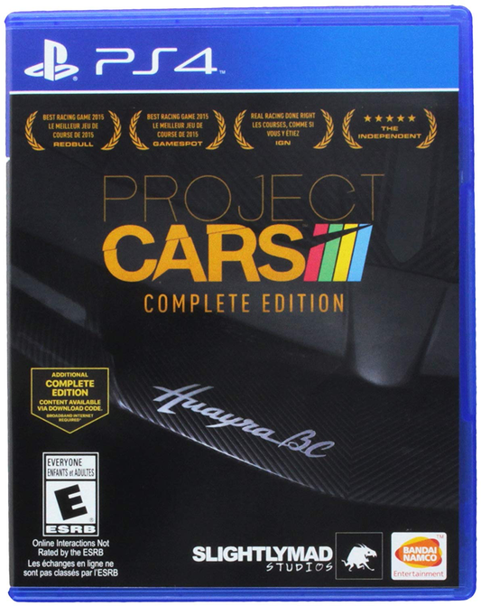 Project Cars - Complete Edition - PS4