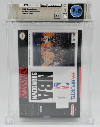 NBA Showdown SNES 9.8 A+ - NEBRASKA COLLECTION