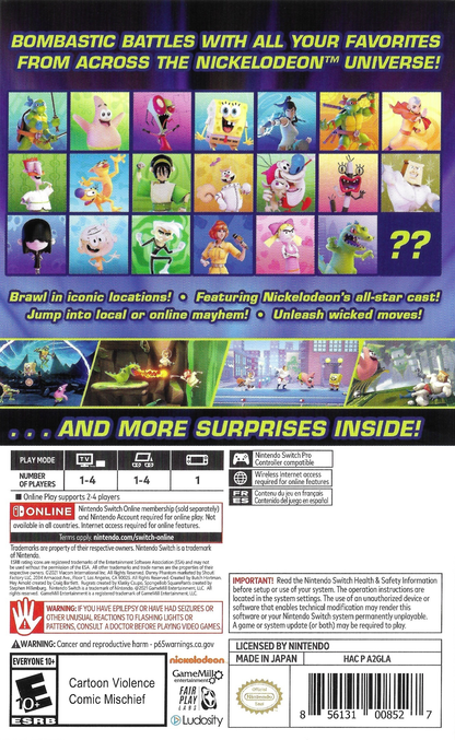 Nickelodeon All Stars Brawl - Switch