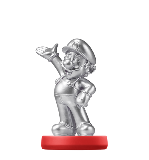 Silver Mario - Amiibo - Super Mario Series