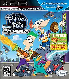 Phineas and Ferb: Across the Second Dimension - PS3
