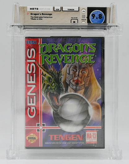 Dragon's Revenge SEGA GENESIS 9.8 B - NEBRASKA COLLECTION