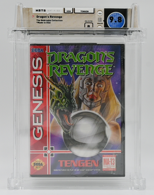 Dragon's Revenge SEGA GENESIS 9.8 B - NEBRASKA COLLECTION