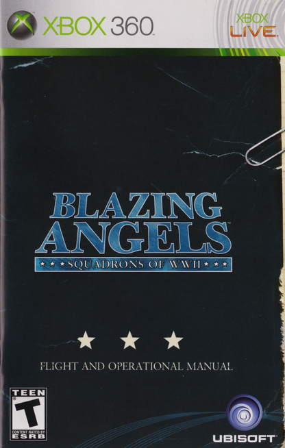 Blazing Angels: Squadrons of WWII - Xbox 360