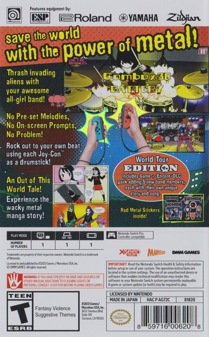 Gal Metal - World Tour Edition - Switch