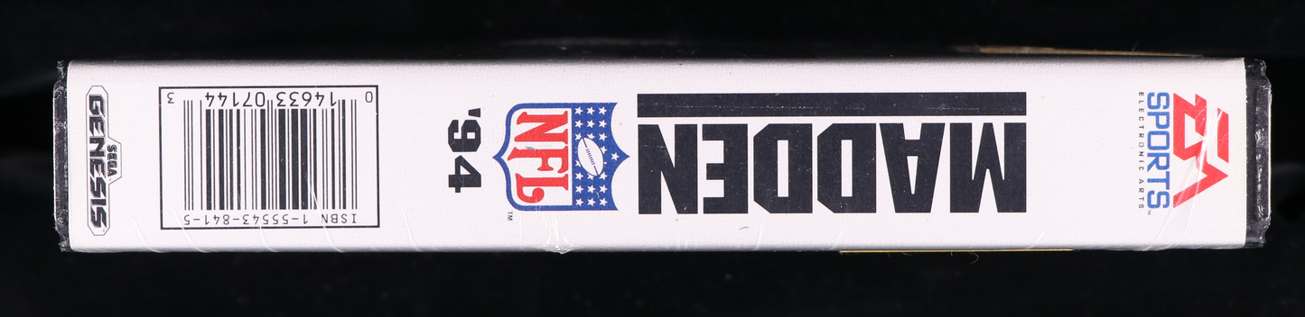 Madden NFL '94 SEGA GENESIS 9.8 A+ - NEBRASKA COLLECTION