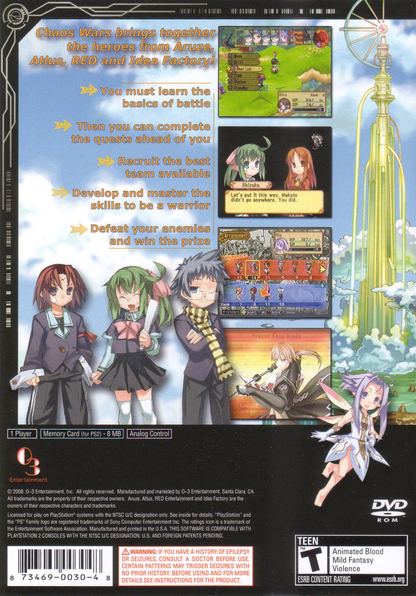 Chaos Wars - PS2