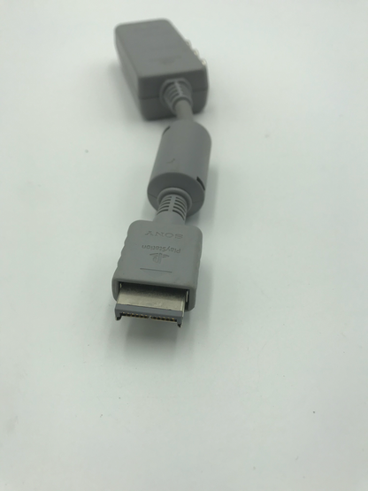 AV Adapter Sony PS1 Multi AV Out Grey - PS2