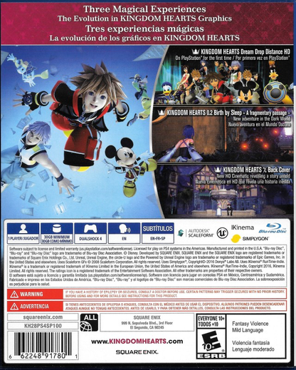Kingdom Hearts HD 2.8 Final Chapter Prologue - PS4