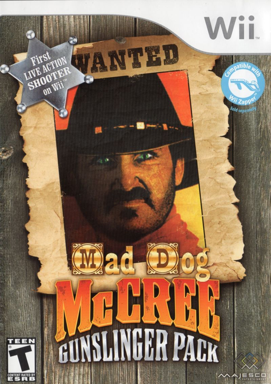 Mad Dog McCree: Gunslinger Pack - Wii