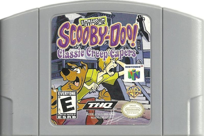 Scooby Doo Classic Creep Capers (Gray Cartridge) - N64