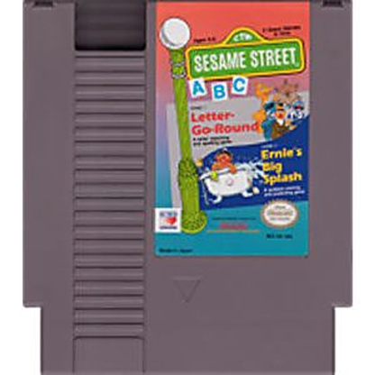 Sesame Street ABC - NES