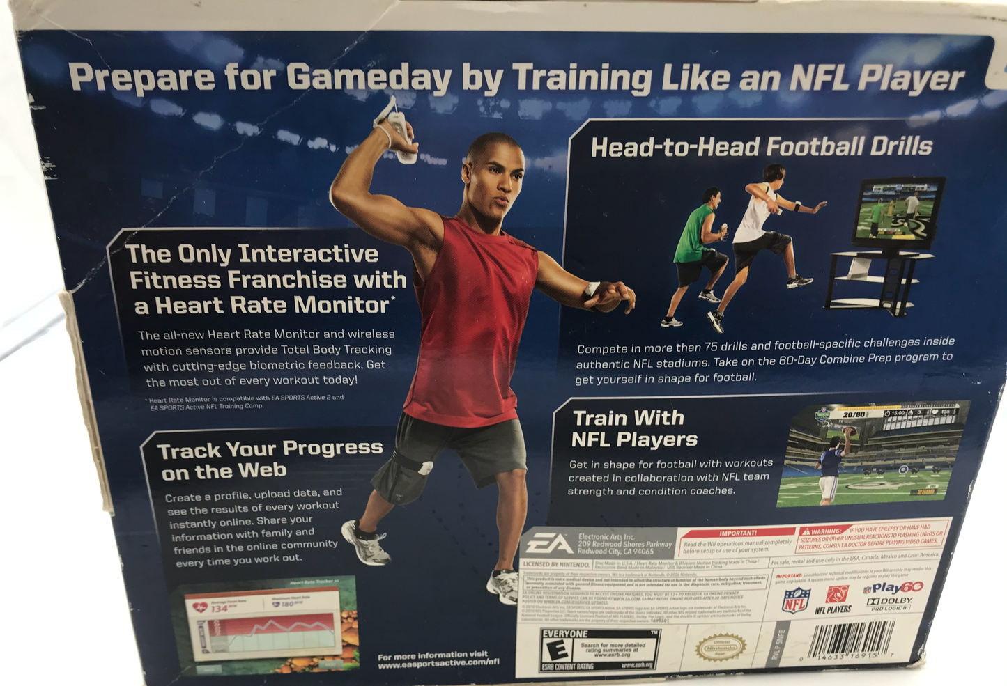 Active Fit Band Wii NFL Training Camp - Wii