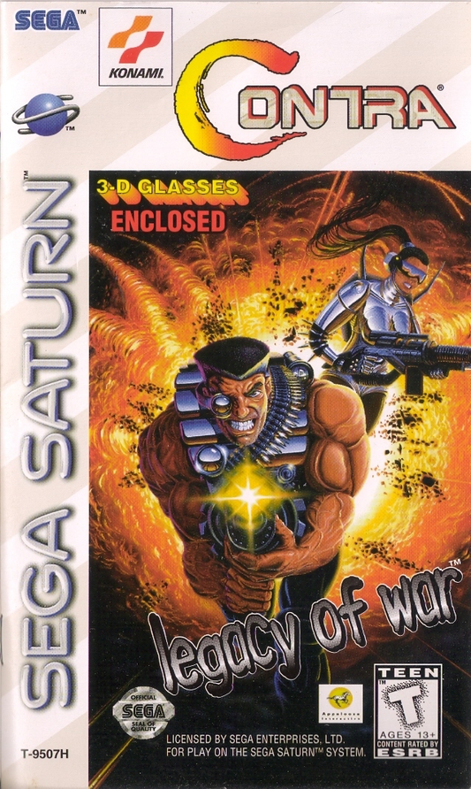 Contra: Legacy of War - Sega Saturn