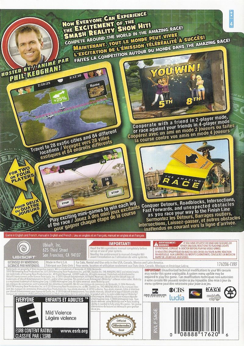 Amazing Race, The - Wii